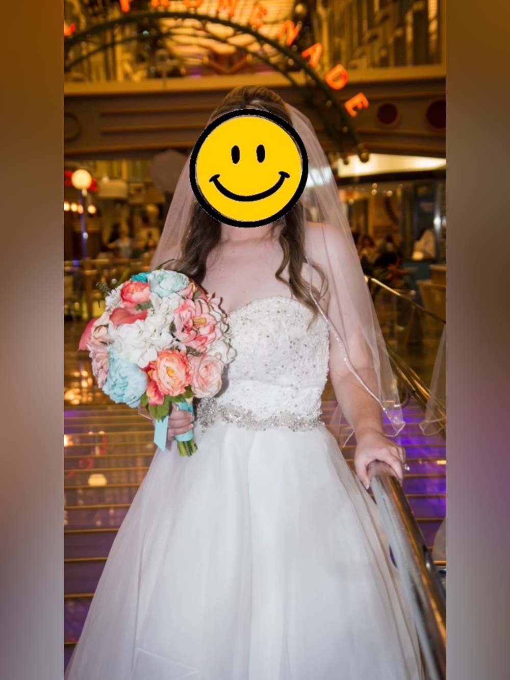 Mori Lee Dress & Veil